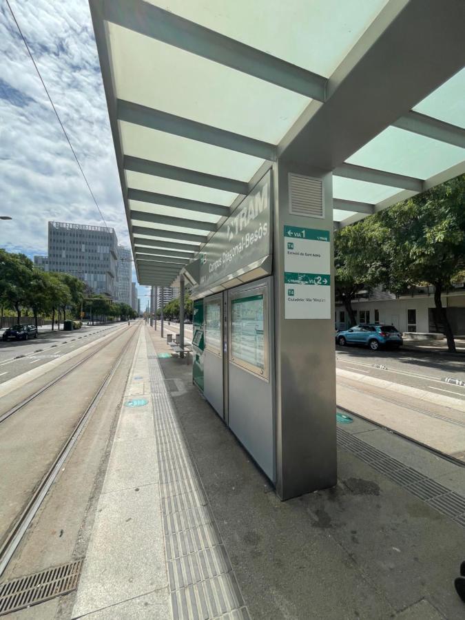Forum De Barcelona Sea View Apartment With Garage Parking Сан-Адриан-де-Бесос Экстерьер фото